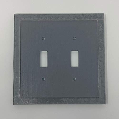 Mirart GlassAlike® Double Toggle/Switch | Premium 3/16" Thick Acrylic Mirror Wall Plate Cover with Gasket/Frame for Flush Mount | Oversized 5¼" x 5¼" | Looks Like Glass Mirror Only Better - Image 4