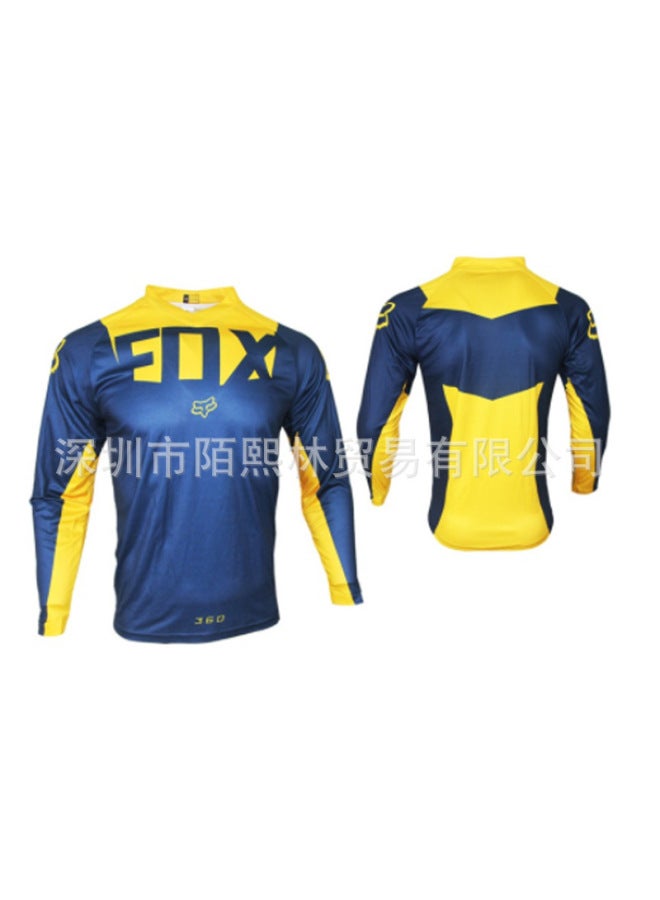 Mountain Bike Long Sleeve Downhill Suit Motorcycle Riding Downhill Suit Breathable Riding Jacket Shrimp Skin