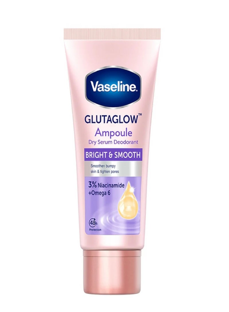 Vaseline GlutaGlow Ampoule Dry Serum Bright & Smooth with 3 Niacinamide 45ml