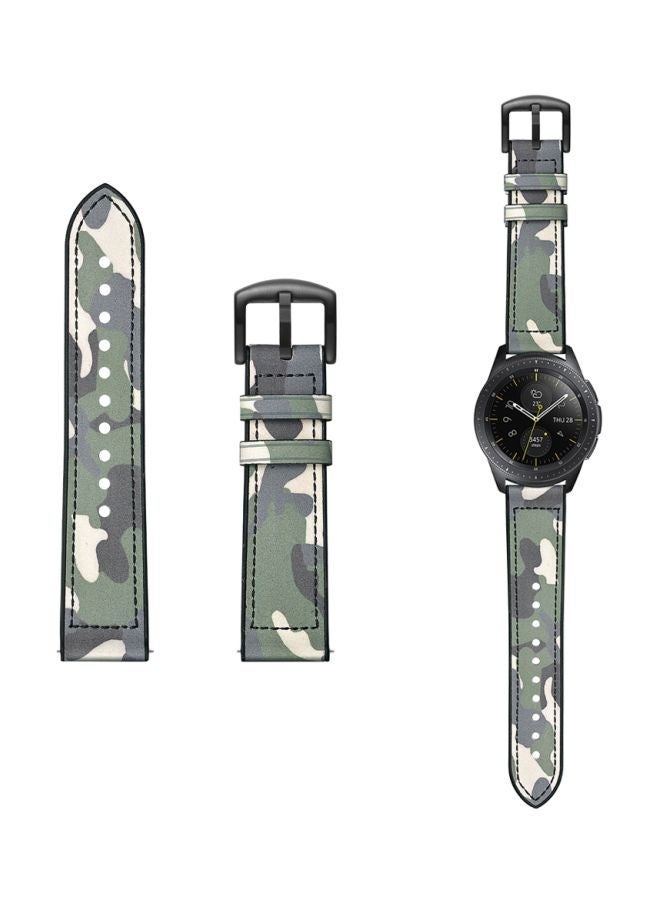 NIBEMINENT Replacement Band For Smartwatch Camouflage Green  - Image 3