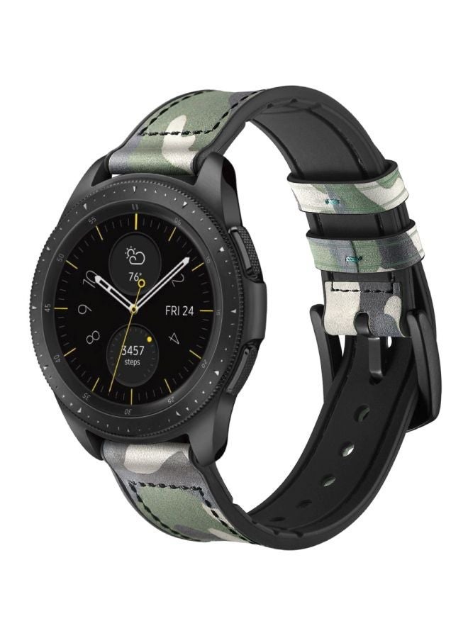 NIBEMINENT Replacement Band For Smartwatch Camouflage Green  - Image 2