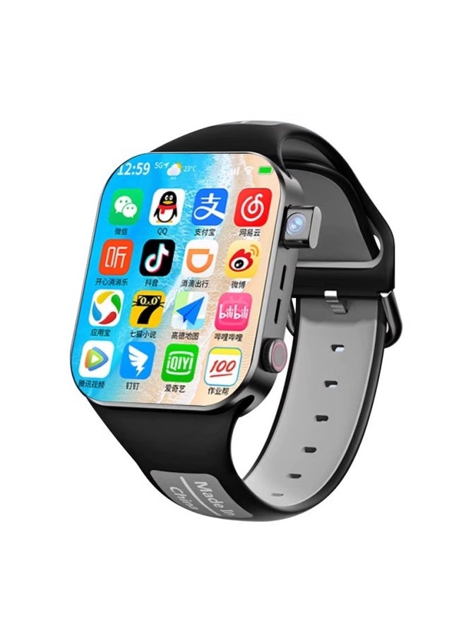 Generic [Official Genuine Goods] Student Children's Smart Phone Watch 5G Netcom Plug-in Card Multifunctional Waterproof Positioning-Color:Top Version Pink [ultra-clear Dual Camera + 128g] 5g Full Network Access + Face Recognition + Deep Waterproof + Qq + Learning App + Video Call  - Image 3