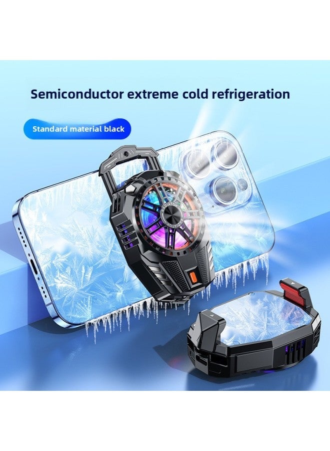 X76Pro Real Icing Radiator Back Clip X115 Magnetic Dual-purpose Mobile Phone Cooling Seconds Cold Semiconductor-Color:X119 Material (excluding Digital Display) - Image 1