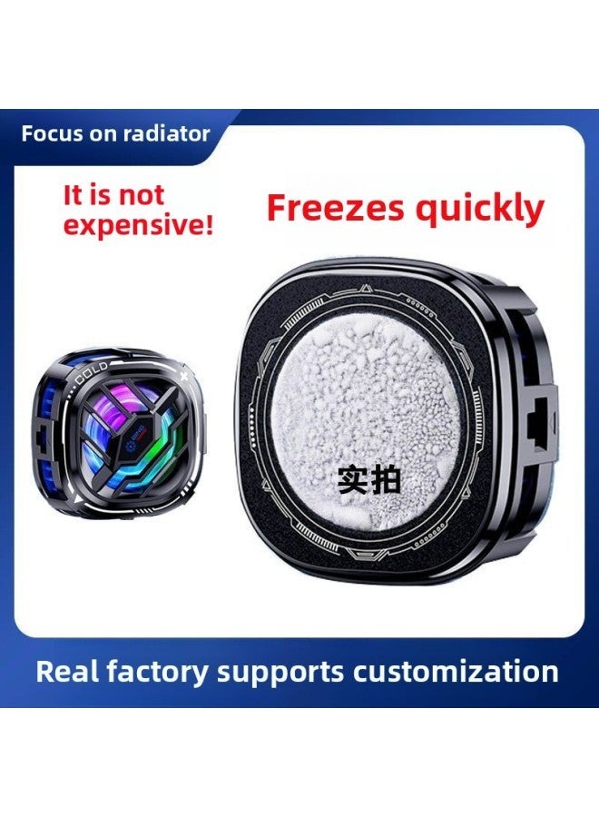 X76Pro Real Icing Radiator Back Clip X115 Magnetic Dual-purpose Mobile Phone Cooling Seconds Cold Semiconductor-Color:X119 Material (excluding Digital Display) - Image 3
