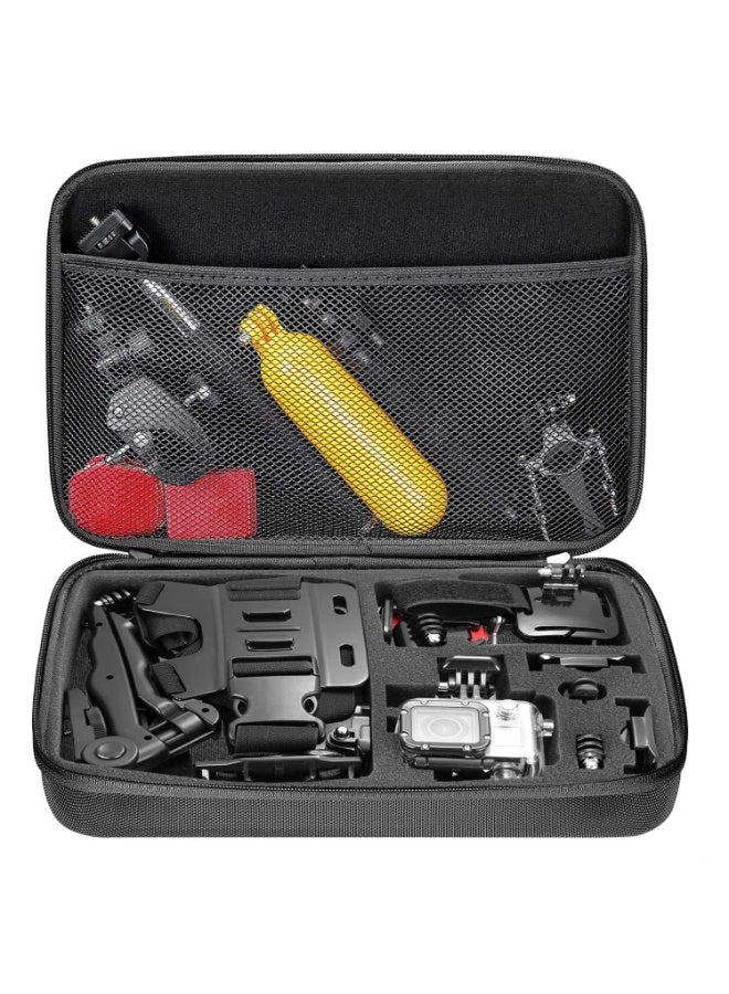 EVA Shockproof Camera Case - Protective Tool Box for GoPro Hero 12/11/10/9/8/7/6/5/4, DJI OSMO, Sony Action Cameras, and Accessories (Large, 32x21x7cm) - Image 2