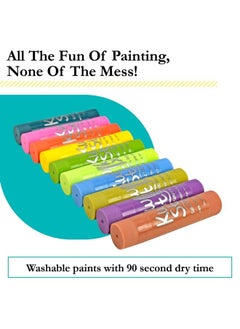 The Pencil Grip Kwik Stix Solid Tempera Paint Pens Pastel Colors Super Quick Drying 10 Pack Tpg680  - Image 5