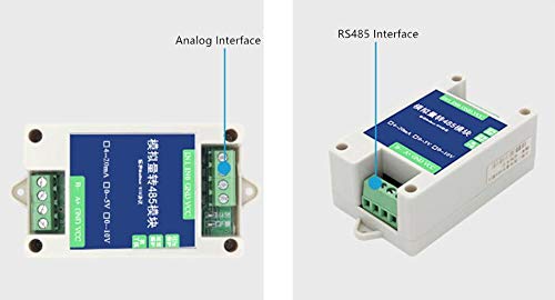 Taidacent 10/12 Bit AD Multi Channel 4-20Ma 0-5V 0-10V PLC Analog I/O Input to RS485 Modbus RTU TCP Converter Module (0-10V) - Image 5