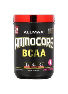 Allmax ALLMAX, AMINOCORE™ BCAA, Pink Lemonade, 0.69 lbs (315 g)  - Image 1