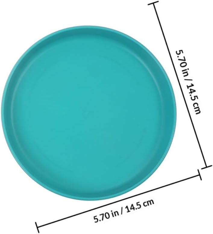 8pcs Plastic Cat Food Bowls Flat Shallow Pet Feeding Dishes Whisker Friendly for Kittens and Short-Legged Cats Small Pet Wet Food Plates - Image 2