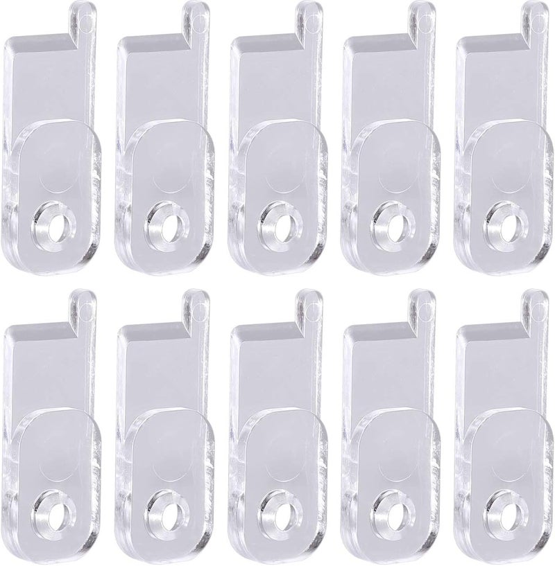 YLOVAN Toggle Switch Plate Cover Guard 10 Pack Clear - Security, Circuit and Child Protection for Indoor/Outdoor Wall Plate Covers - Image 3