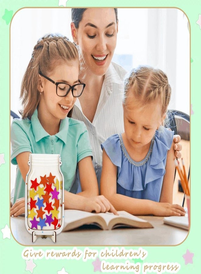 Vanleonet Reward Jars for Kids, Magnetic Star Jar Reward System, Behavior Management Classroom Tools, Star Reward Jar, Ideal for Classroom Home - Image 5