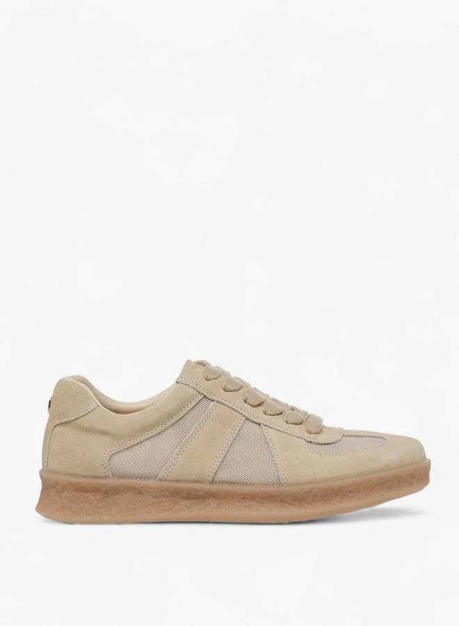 Celeste BEIGE Women Lace-Up Sneakers for Women | Best Price UAE