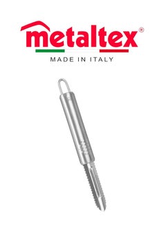 Metaltex Metaltex Imperial Vegetable Peeler – Stainless Steel with Oval Handle, Dishwasher Safe  - Image 2