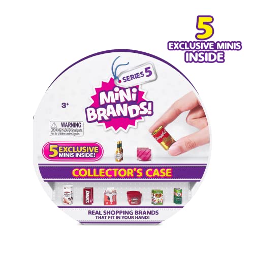 Mini Brands حافظة جامعيين سلسلة 5 من زورو مع 5 ألعاب ميني حصرية قابلة للجمع تأتي لتخزين حتى 30 ميني - Image 5