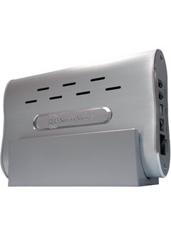 Silverstone MS04 AllAluminum External 35 Hard Drive Enclosure Ehanced IDE ATAATAPI6 to USB 20 SSTMS04S