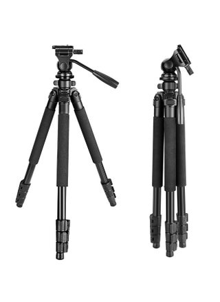 Camera Tripod, Tripod for Camera and Phone - Travel Tripod with Phone Holder and Carry Bag for Spotting scopes, Binoculars, camcorders, DSLR, Projector, Ring Light and Phone (64.5-inch) - pzsku/Z007A1996A088BAE1DD3EZ/45/_/1692325611/b45ef3e4-0a66-447d-92cd-b581d1821eb7