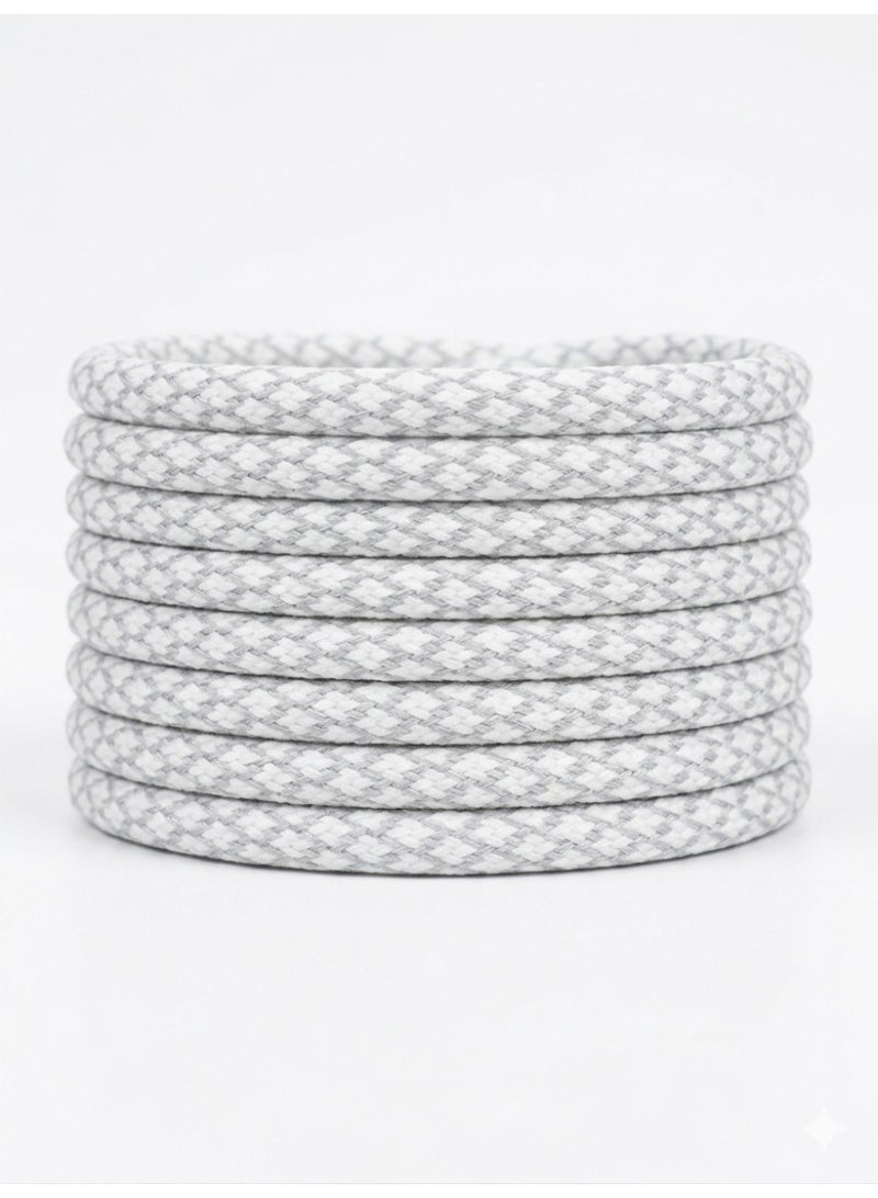 Reflective shoelace | Tension-resistant shoelace for men's and women's shoes | Stylish and trendy shoelace | Suitable for children, adults, and athletic shoes | Reflective safety shoelace