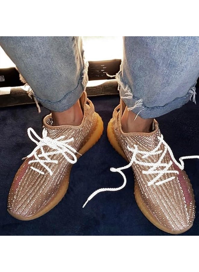 Reflective shoelace | Tension-resistant shoelace for men's and women's shoes | Stylish and trendy shoelace | Suitable for children, adults, and athletic shoes | Reflective safety shoelace - Image 3