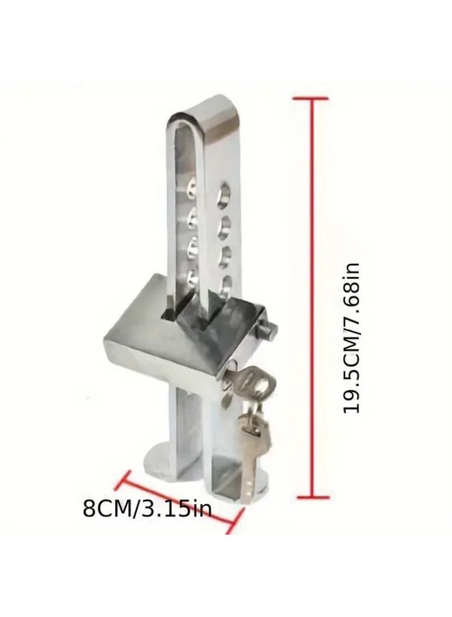 قفل فرامل فولاذي مانع للسرقة، مناسب لجميع السيارات، حماية أمان المركبات - Image 2
