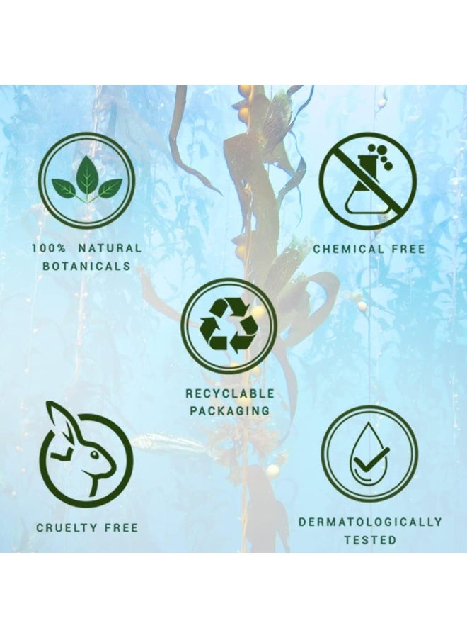 Biotique Ocean Kelp Anti Hairfall Shampoo Growth Therapy Shine 100% Botanical Extracts All Hair Types 340ml - Image 5