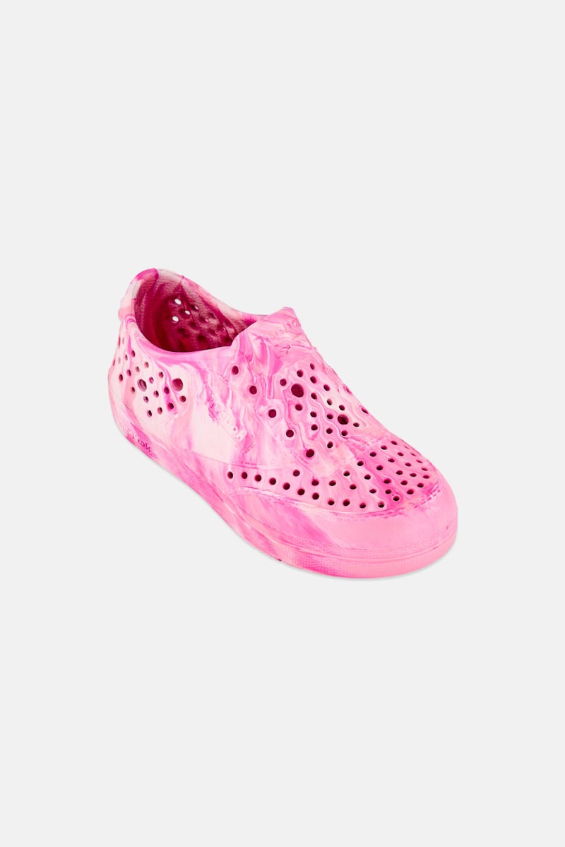 Reebok Toddlers Girl Classic MLD Slip On Sandals, Pink - Image 1