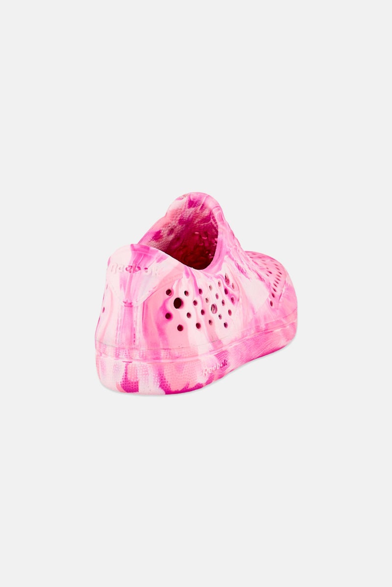 Reebok Toddlers Girl Classic MLD Slip On Sandals, Pink - Image 3