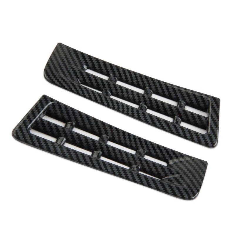 Fewshaw Carbon Fiber A-Pillar Vent Air Outle Cover Trim for Infiniti Q50 2014-2024 Q60 2017-2022 - Image 2