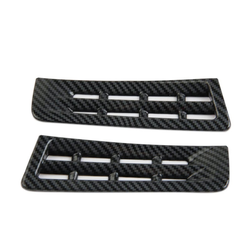 Fewshaw Carbon Fiber A-Pillar Vent Air Outle Cover Trim for Infiniti Q50 2014-2024 Q60 2017-2022 - Image 4