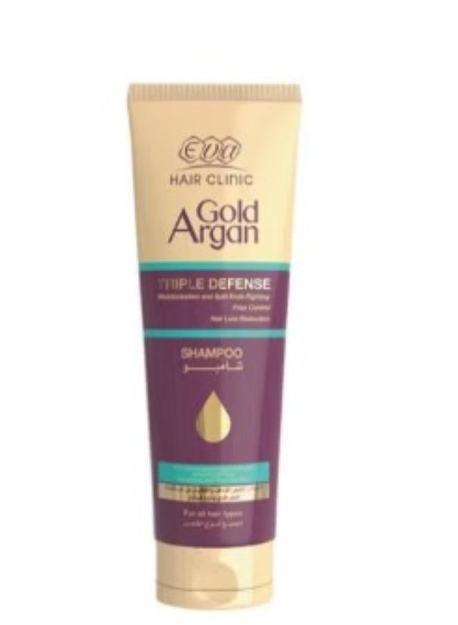 Hair Clinic Gold Argan Shampoo1 Piece 230ml