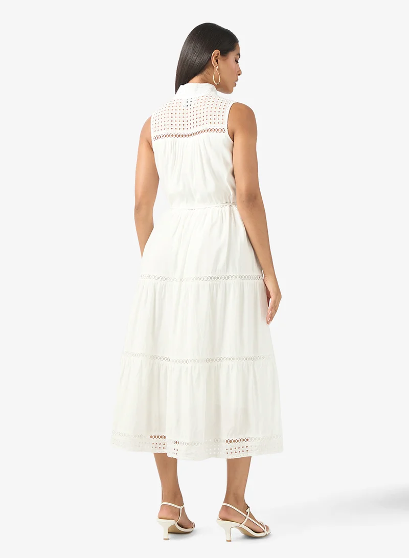 ELLA Tiered Shirt Dress