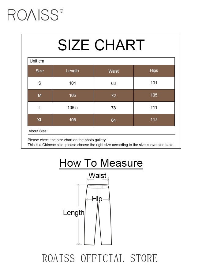 High Waist Drawstring Cropped Pants for Women Commuting All-match Trousers Casual Straight Trousers Tie-Accent Pants Female Ankle Length Work Office Ladies Daily Wear - pzsku/Z007A57A8B6FC93FB49B3Z/45/_/1704954175/a4881569-0ef7-4184-b793-65ca81cd1436