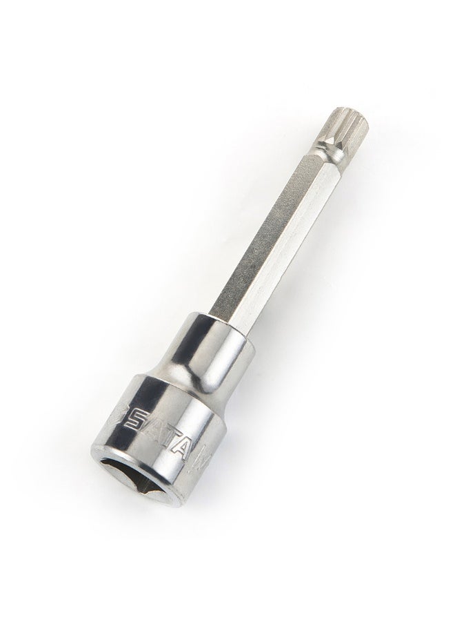 Sata SATA SC25805 1/2" Drive Long Triple Square Bit Socket M12  - Image 2