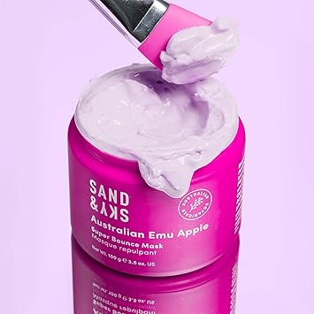 Sand & Sky Sand Sky Australian Glow Berries Brightening Face Mask with Vitamin C Hyaluronic Acid AntiWrinkle Sleeping Mask For Radiant Skin 21 oz - Image 2