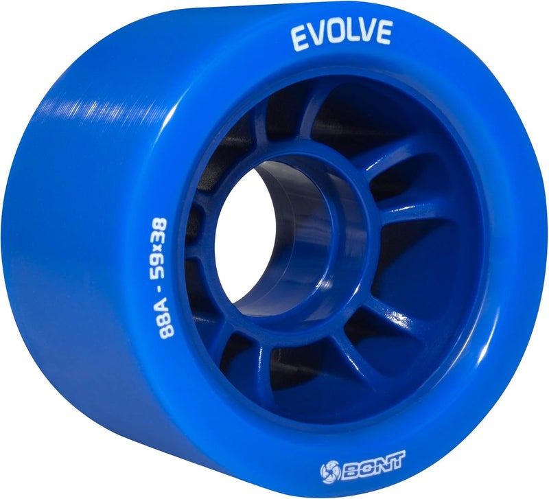 Bont Skates - Evolve Roller Derby Skates - Indoor Rollerskate Wheels - 88A, 92A, 95A, 98A - Red, Black, Blue, Purple - Image 2