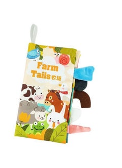 Generic HBB00349 YH692 [Farm] 4 Pages And 8 Faces (identify The Name, Do Not Match It Wrong!)-Colour:[opp Bag] Tail Cloth Book-farm (chinese And English Version, 4 Pages, 8 Sides, With Sound Paper + Bb Device) 42g  - Image 2