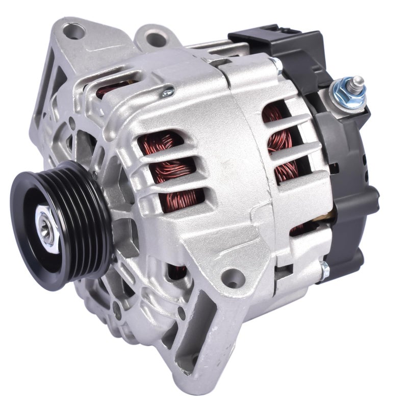 TEKKOAUTO Alternator 120 Amp Replacement for GMC Terrain Chevy Equinox L4 2.4L 2010-2016 13500315 TG12C067 - Image 1