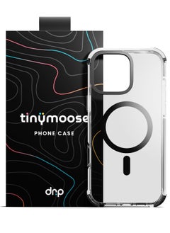 TinyMoose iPhone 16 Pro Max MagSafe Phantom Grip Drip iPhone Case with MagSafe made for iPhone 16 Pro Max, Anti-Drop Shock Absorption, Anti-Scratch - Ghost Black  - Image 2