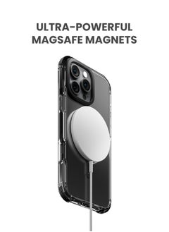 TinyMoose iPhone 16 Pro Max MagSafe Phantom Grip Drip iPhone Case with MagSafe made for iPhone 16 Pro Max, Anti-Drop Shock Absorption, Anti-Scratch - Ghost Black  - Image 4