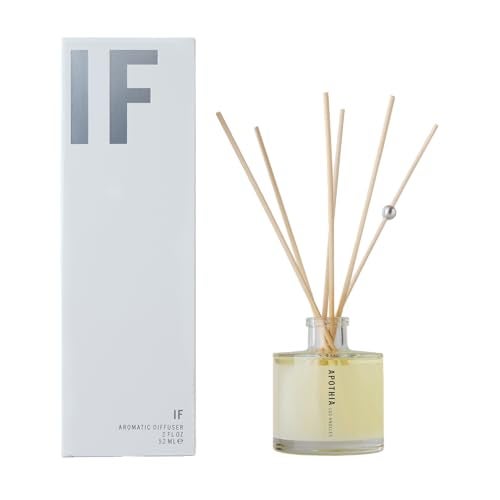 APOTHIA - IF Aromatic Diffuser | Modern White Floral & Citrus | Premium Essential Oils | Up to 12 Months | 7 oz | 200 ml | Small Batches for Luxury Quality in Elegant Glass Bottle - Image 1