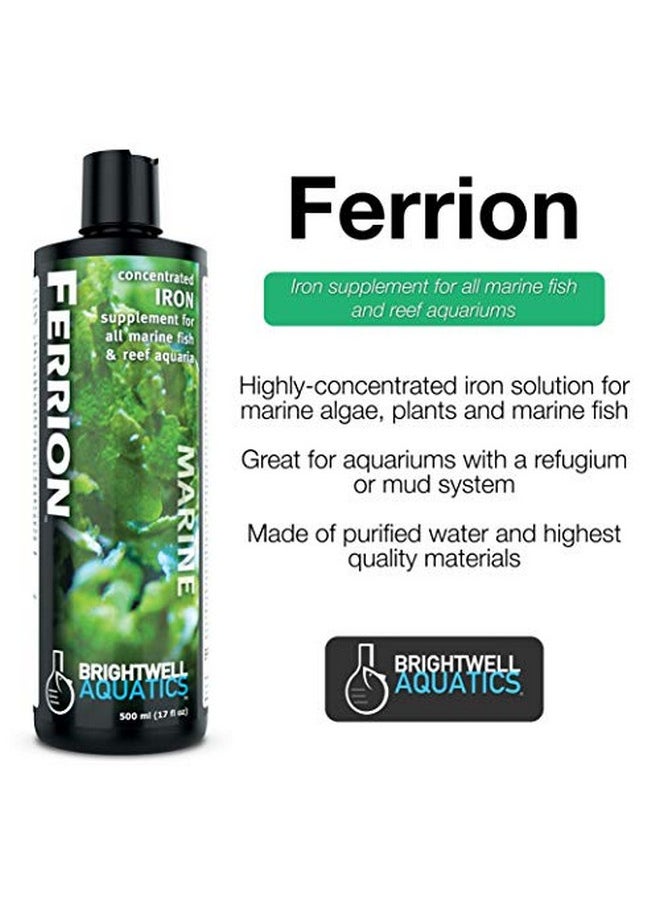 Ferrion  Concentrated Iron Supplement For Marine Fish And Reef Aquariums 250Ml - pzsku/Z007ADA36CAB8C3E7FB0EZ/45/_/1726219844/cd014c8e-d346-41c5-b0ad-694cc24b349e