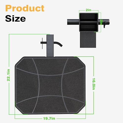 KOKSHELY Pet Hitch Step for 2" Hitch Receiver, Dog Ramp for Car/Truck/SUV, Dog Hitch Step with HDPE Non-Slip Tread, Scratch-Resistant, No Tools Needed, for Dogs & Small Pets - Image 5