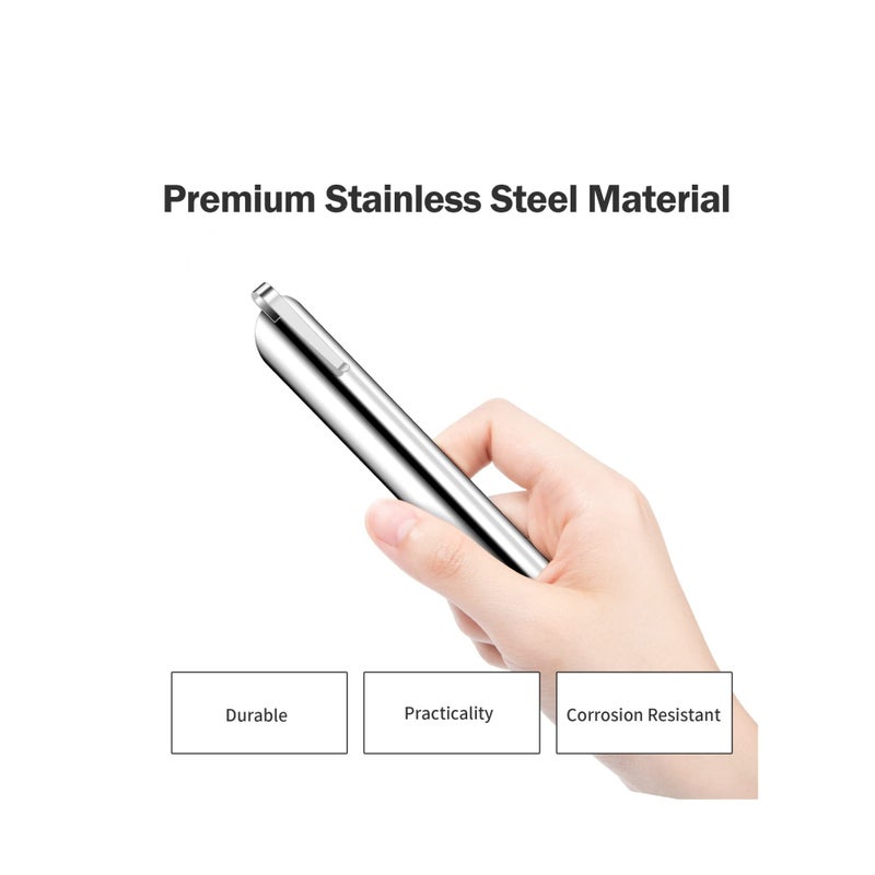 Barakah Restaurant Crumb Sweepers, Restaurant Crumb Cleaner, high quality Stainless Steel Crumb Scraper, Crumber Tool for Waiters, Waitresses and Servers (3 PACK, Silver) - Image 5