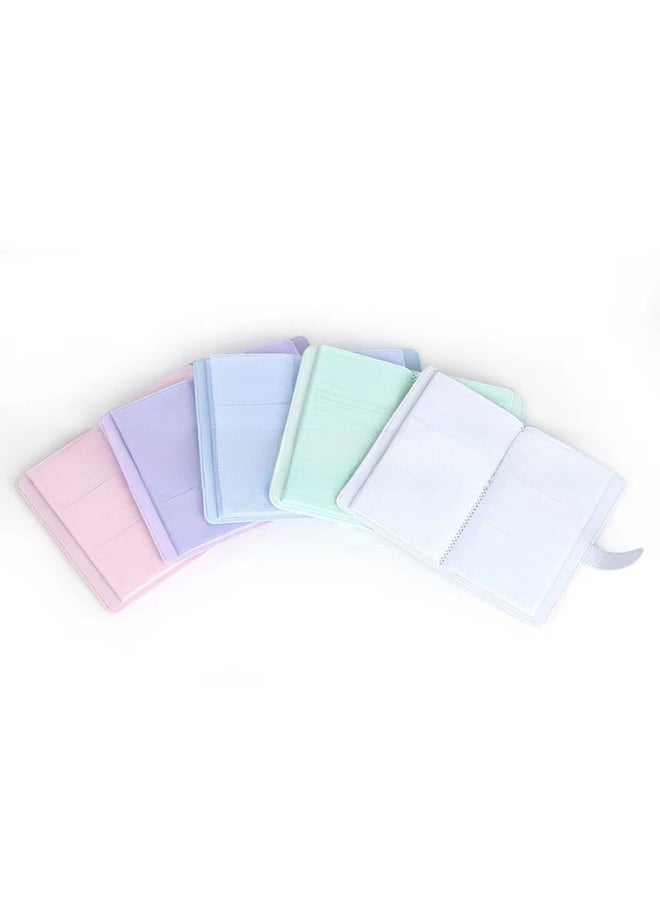 Generic 108 Pages PU Photo Album Instant Camera 3 Inch Photo Book Credit Card Storage Anime Card Holder Neutral Brand Quick Delivery-Color:D.Brown  - Image 1