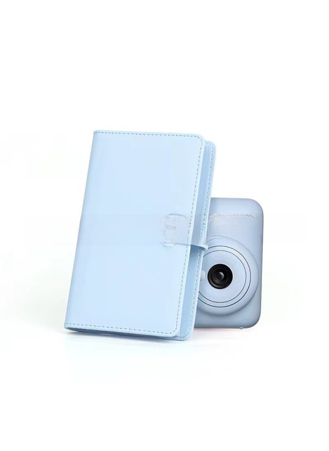 Generic 108 Pages PU Photo Album Instant Camera 3 Inch Photo Book Credit Card Storage Anime Card Holder Neutral Brand Quick Delivery-Color:D.Brown  - Image 2