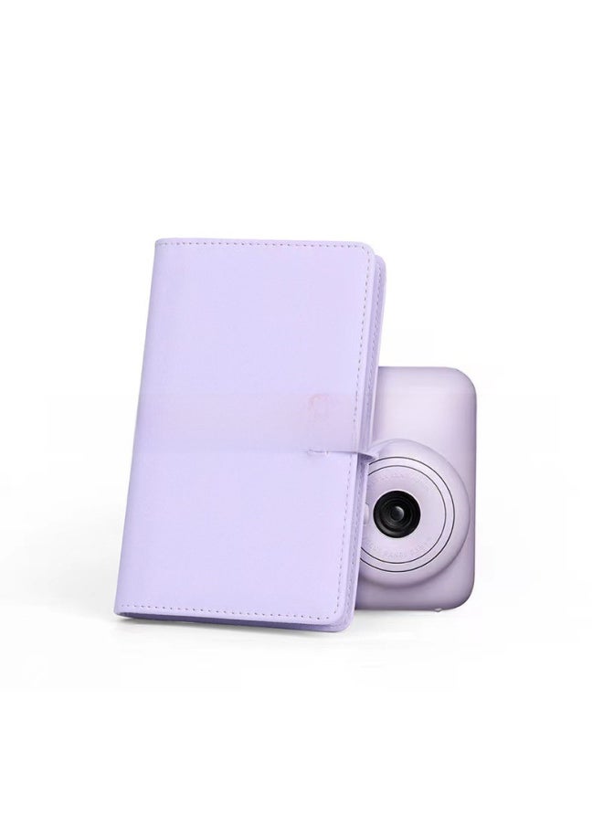 Generic 108 Pages PU Photo Album Instant Camera 3 Inch Photo Book Credit Card Storage Anime Card Holder Neutral Brand Quick Delivery-Color:D.Brown  - Image 4