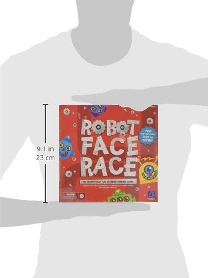Educational Insights Robot Face Race, Fast Paced Color Recognition Matching Game, for 2-4 Players, Award-Winning Fun Family Board Game for Kids Ages 4+ - Image 3