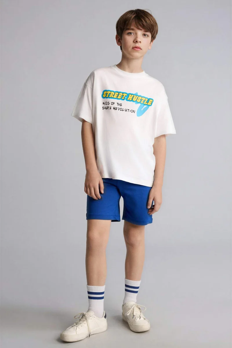 ديفاكتو Boy Oversize Fit Shorts