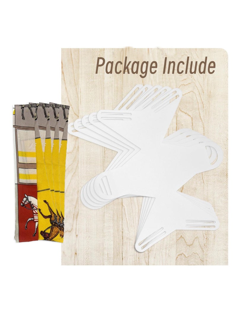 Excefore Exquisite White Gift Boxes, 10 Pack Small Party Favor Boxes Reusable Leather candy Gift Boxes for Newborn Baby Shower Birthday Wedding Party, Bomboniere Decoration - Image 4