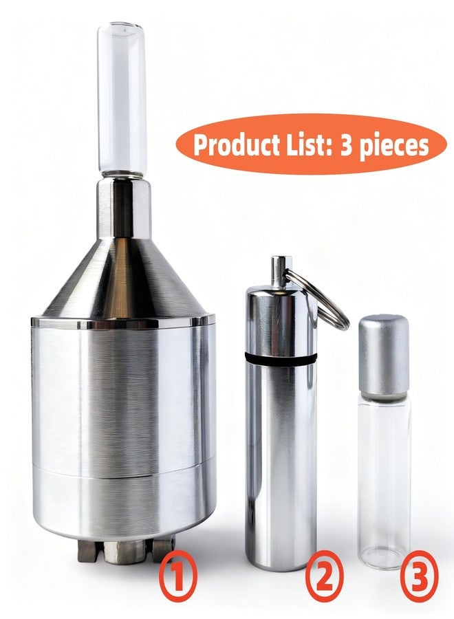 MuYuDaDi Spice Grinder【Silver】For Kitchen Use Only - Image 3
