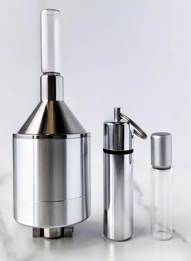 MuYuDaDi Spice Grinder【Silver】For Kitchen Use Only - Image 1